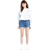 Levi's 501 Rolled Short, Pantaloncini, Donna, Orinda Troy Scraped, 25W