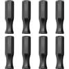 Jikoiuty Accessori per attrezzi da calcio balilla, manopole ottagonali in plastica per piedini standard (8 pezzi)