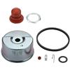Carkio Kit Serbatoio Galleggiante per carburatore e Sedile ago Compatibile con Tosaerba Tecumseh ECV100 LAV35 TVS75 TVS90 TVS100 TVS105 TVS115 TVS120 631843 631902 631902A 632046 63204 Carb 6A
