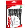 Pentel BX440 Feel-it Wow penna sfera a scatto 1,0 mm 8 nero