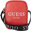 GUESS Fotocamera Outfitters, Designer, Marsupio da Viaggio, Borsa a Tracolla Unisex-Adulto, Rosso