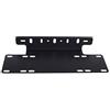 RIGIDON 15 Pollici Universale Staffa Targa Nero Bull Bar Paraurti Anteriore per Faretti LED Faro da Lavoro a LED Targa della Luce Portatarga per Auto 4x5 Fuoristrada Camion Offroad