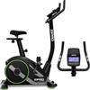 ZIPRO RAVE Cyclette da Casa - 32 Livelli di Resistenza, Sensore di Frequenza Cardiaca, 11 Programmi di Allenamento, Sella e Manubrio Regolabili, Connettività Bluetooth, Ideale per Cardio e Fitness