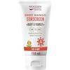 Wooden Spoon Crema Solare Biologica Baby & Family "Sweet Mango" SPF 50 - 100% Naturale, Zinco Invisibile, Senza Aloni Bianchi, Ipoallergenica, Vegana, Resistente all'Acqua - 150 ml