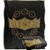 LOGOVISION House Of The Dragon Dragon Crown Coperta super morbida al tatto setoso - 152 x 127 cm