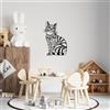 Wallity Hanah Home Elegante accessorio decorativo da parete in metallo, 46 x 68 cm, 100% metallo, spessore 1,5 mm, perfetto per decorazioni moderne per la casa e arte da parete unica