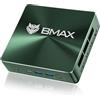 BMAX Mini Pc i7-1060NG7 16GB LPDDR4 1TB NVME SSD NVME_2280 x2 HDMI 2.0 ×2 Type-C (full features) x 1 Drei-Bildschirm-Anzeige Smart Fan+Two Copper Heat Pipes Business Office Multimedia Computer
