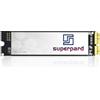 Superpard SSD 1TB M.2 NVMe Unità a Stato Solido Interno per MacBook Air A1465 A1466 (2013-2015, 2017), MacBook Pro A1398 A1502 (2013-2015), iMac (2013-2017), Mac Pro (2013),Mac Mini (2014)...