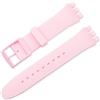 BBZ 17MM Cinturino in Silicone Compatibile con Swatch Watch Strap