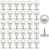 Xthrotsenk Set di 30 spille con perle per vestiti artigianali, senza cucire, mazzi di fiori, spille fisse, riutilizzabili e rimovibili, per camicie, vestiti, maglioni, scialle