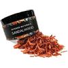 Samsara Incenso Naturale in Resina grani e foglie Puro - Confezione Elegante e Pratica - 75ml - Fumigazione e Purificazione dell'Aria (SANDALO)