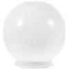ibasenice Paralume Sfera Rotonda in Opaco Globo di per Lampadario Protettore e Luce Sferica