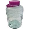 Silplast Barattolo da 10 l, in vetro Twist-Off, per conserve, cetrioli, grande, trasparente, base liquore