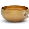 MASSAGE-EXPERT Campana Tibetana Piccola del Cuore, Ø 17,5 cm, 685 gr - Suono piacevolmente acuto per un efficace massaggio sonoro e musicoterapia nell'area della parte superiore del corpo, Qualità eccezionale