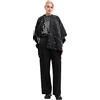 Desigual Poncho_Mini ATRE Elbrus, Black, One Size da Donna