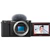 Sony Alpha ZV-E10 APS-C - Fotocamera Vlog mirrorless con obiettivo intercambiabile, colore: Nero