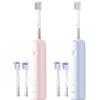 Laifen Wave Electric Toothbrus (ABS Rosa) with Laifen Wave Electric Toothbrus (ABS Blau)