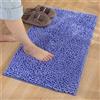 Reyox Tappetino da Bagno in Microfibra Ciniglia Lavabile in Lavatrice, Tappeto Bagno Assorbente Antiscivolo Viola 40 x 60 cm