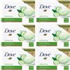 Dove Beauty Cream Bar Cetriolo E Tè Verde Saponetta Solida Rinfrescante 2X90 GR 6 Unità