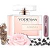 MakoRex Yo.dey.ma Adriana Profumo Donna Offerta Eau de Parfum 100 ml con Note di Ribes Nero e Rose - Idee Regalo Donna incluso MakoRex Spruzzino Nebulizzatore Portaprofumo da Viaggio Ricaricabile da 5 ml Rosa