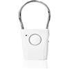 Jwthee Allarme maniglia porta, vibrazione tattile 120 db attivata, allarme di sicurezza antifurto, maniglia per porta rumorosa, sensore tattile 120 db, allarme maniglia porta, vibrazione