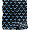 LOGOVISION Batman Nightwing Logo Pattern Coperta super morbida al tatto setoso - 152 x 127 cm