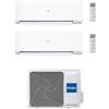 Haier Climatizzatore Dual Split Revive 9+9 con 2U40MEFFRA Inverter R-32 Wi-Fi Classe A++/A+ ,