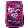 BEYOND - BEYOND - Astuccio 3 Zip Fashion Girl 1004P-2362 - SPEDIZIONE GRATUITA - SCONTI ALLA ROVESCIA - SPEDIZIONE IN 24 ORE