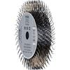 PFERD Spazzola tonda POLITRAXE, non intrecciata RBU, 1 pezzo | Filo in acciaio Ø 100x20mm M14 ø 0,60 | 43502102 — per smerigliatrici angolari