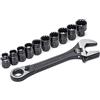 Crescent 11PC SET PASS THRU ADJ WRENCH 8