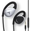Avantree Resolve (Grande) - Auricolari Aperti Cablati c/Mic e Gancetto, per Anziani/Uomini Orecchie Grandi, Perfetti Ufficio/Esterno/Casa, 3.5mm AUX