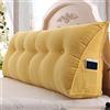OBTUSS Grande testiera cuscino letto per testiera lettura cuscino comodino divano cuscino lungo 60x50x20cm cuscino triangolare schienale posizionamento cuneo cuscino supporto schienale cuscino