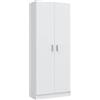 Habitdesign FOARM7142O Armadio Multiuso, Bianco, 73 x 37 x 180 cm