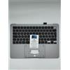 Apple  Tastiera Top case scocca Macbook 13" Air M2 A3113 2024 Space Gray Grigio 