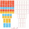 Sodertex LOOLIPO - GIOCHI DA CREARE 2 IN 1 - DOMINOS - 28 domino - 4,5 x 9 cm - Giochi didattici - Giochi educativi - Tempo libero creativo - Attività manuale - L630930