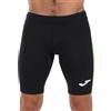 Joma Elite VII, Shorts Boy's, Negro-Verde Fluor, XXS