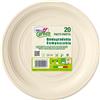 DOPLA 20 Piatti frutta Ø170mm BIO Mater-bi DOpla Green 45027