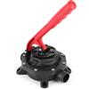 FastUU Pompa di sentina manuale per barca, pompa per acqua marina autoadescante 720GPH, pompa manuale per barca professionale con impugnatura in gomma antiscivolo per trasferimento dell'acqua, barca, marina