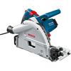 Bosch Professional Sega a immersione GKT 55 GCE (potenza 1.400 Watt, incl. Ø lama: 165 mm, incl. lama per legno, inserto L-BOXX, L-BOXX)