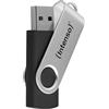 Intenso Office Line USB Stick da 256 GB, Super Speed USB-A 3.2, fino a 70 MB/s, robusto alloggiamento in metallo, argento e nero: Amazon.de: computer e accessori