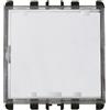 Urmet Simon Nea Pulsante targa portanome illuminabile 2 moduli 1P NO 10A bianco - 10128/2.B