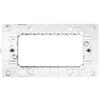 Urmet Simon Nea Supporto ribassato 4 moduli - 10704N
