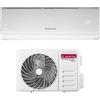 Ariston Climatizzatore 12000 Btu Inverter Monosplit Condizionatore con Pompa di Calore Classe A++/A+ R32 (Unità interna + Unità esterna) - 3381432 + 3381436 Kios Bsnet R32 35