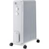 Argo Radiatore Termosifone Elettrico ad Olio Stufa Portatile 11 Elementi Potenza 2500 Watt con Termostato - WARM 11