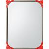 ARTI & MESTIERI Specchio da Parete Particolare Corner Classic Fango