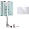 Cassetta di scarico da incasso Pucci ECO 9 l - 4 l con placca 80130560