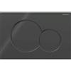 Geberit - Geberit placca doppio comando nero Sigma 01 per cassetta di scarico WC 115.770.DW.5