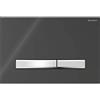 Geberit - Geberit placca doppio comando Nero Sigma50 per cassetta di scarico WC 115788DW2