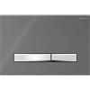 Geberit - Geberit placca doppio comando Vetro Fumè a specchio Sigma50 per cassetta di scarico WC 115788SD2