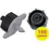 Generico - Gocciolatore autocompensante 2,5 litri ora da 100 pz